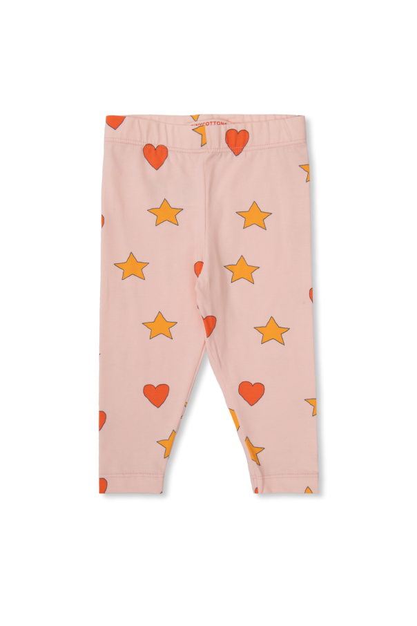 Leggings with stars and hearts od Tiny Cottons
