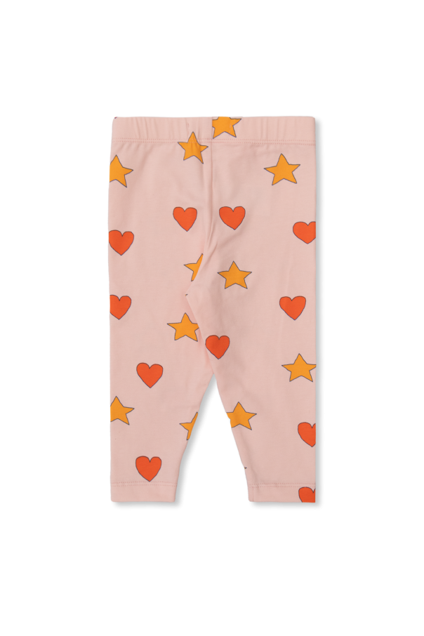 Tiny Cottons Leggings with stars and hearts