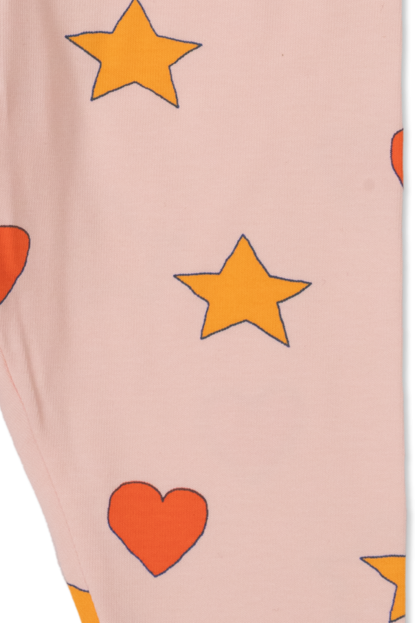 Tiny Cottons Leggings with stars and hearts
