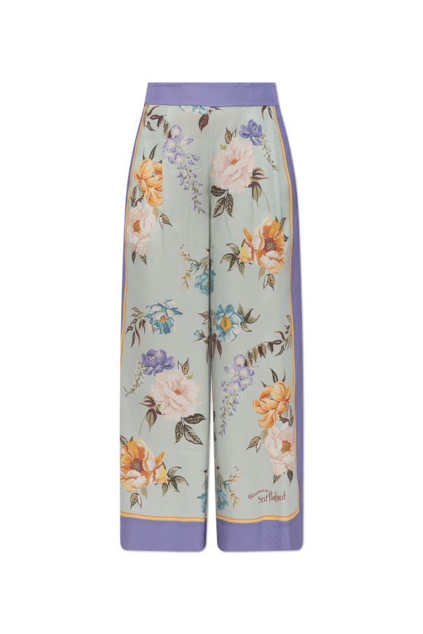 Floral Patterned Trousers od Self-Portrait