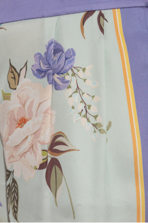 Self-Portrait Floral Patterned Trousers