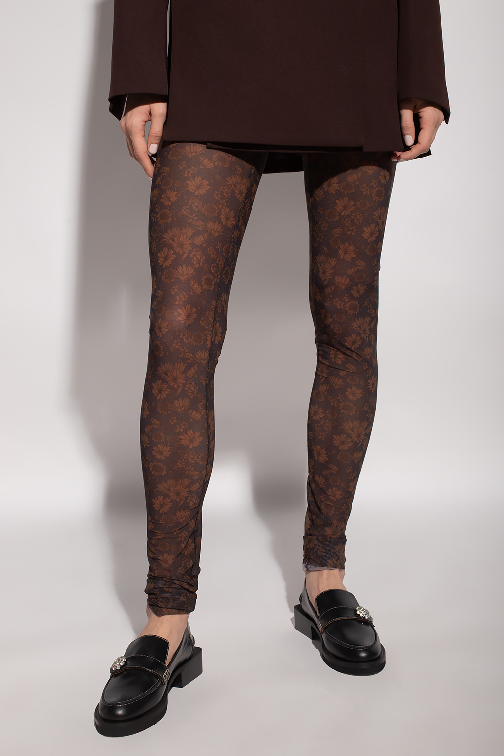 Ganni Sheer leggings