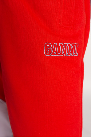 Ganni Organic cotton sweatpants