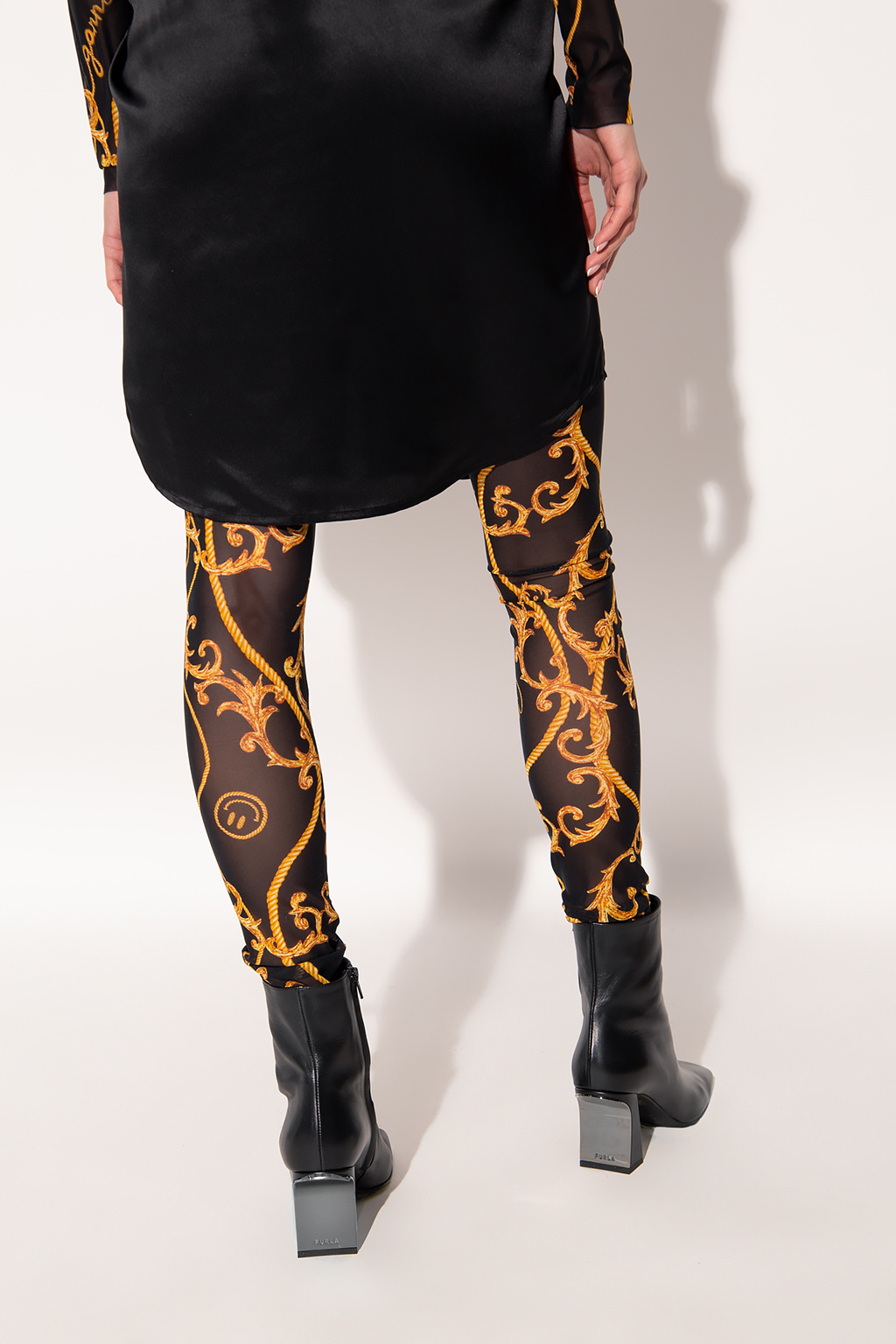 Ganni Patterned leggings