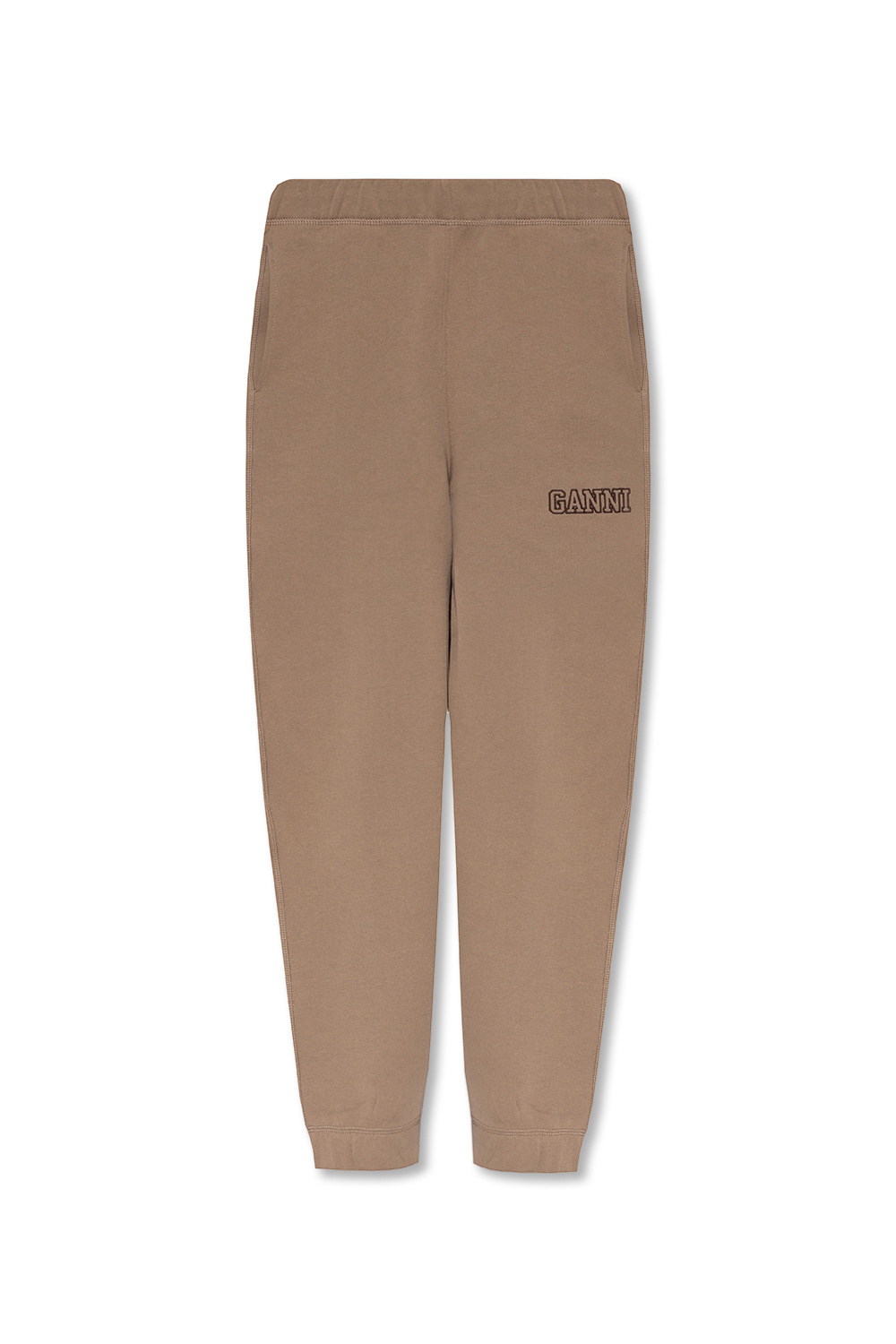 Ganni Sweatpants with logo