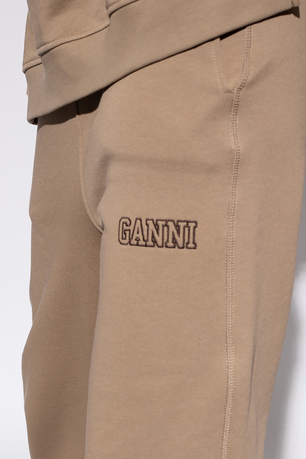 Ganni Dion Lee high-rise baggy cargo pants