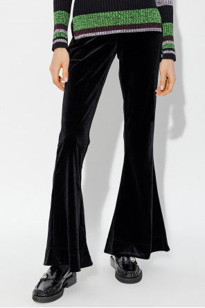 Ganni Velour trousers