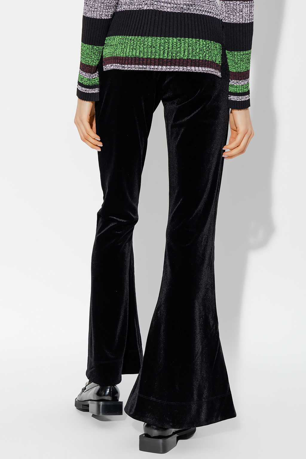 Ganni Velour trousers