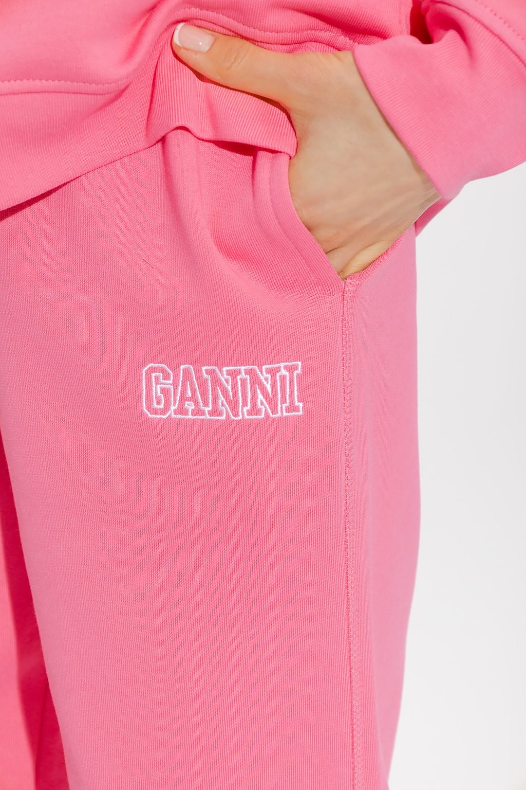 Ganni Sweatpants with logo