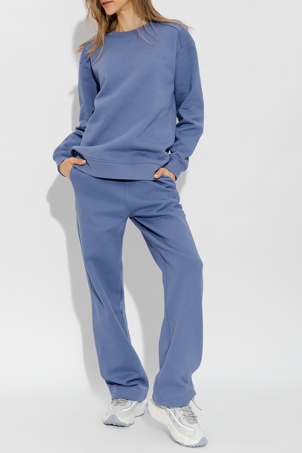 Ganni Sweatpants with logo