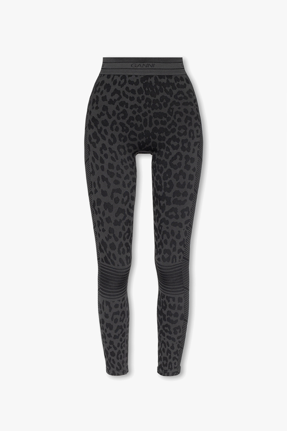 Ganni Leggings with logo