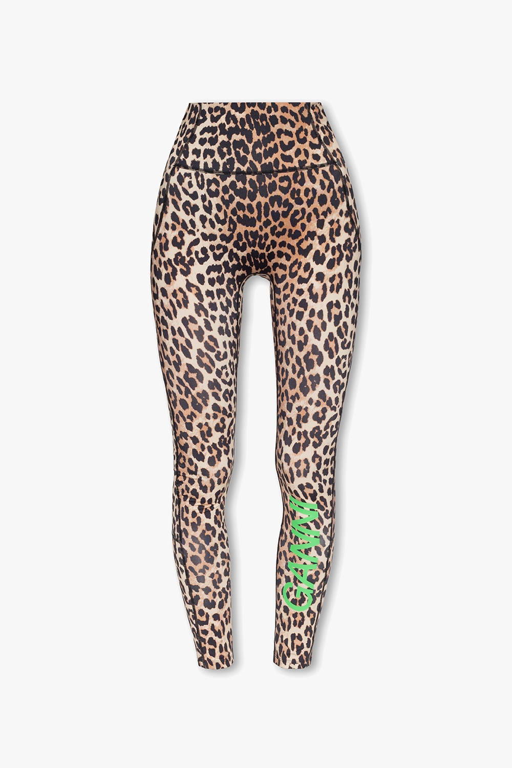 Ganni Leggings with animal motif