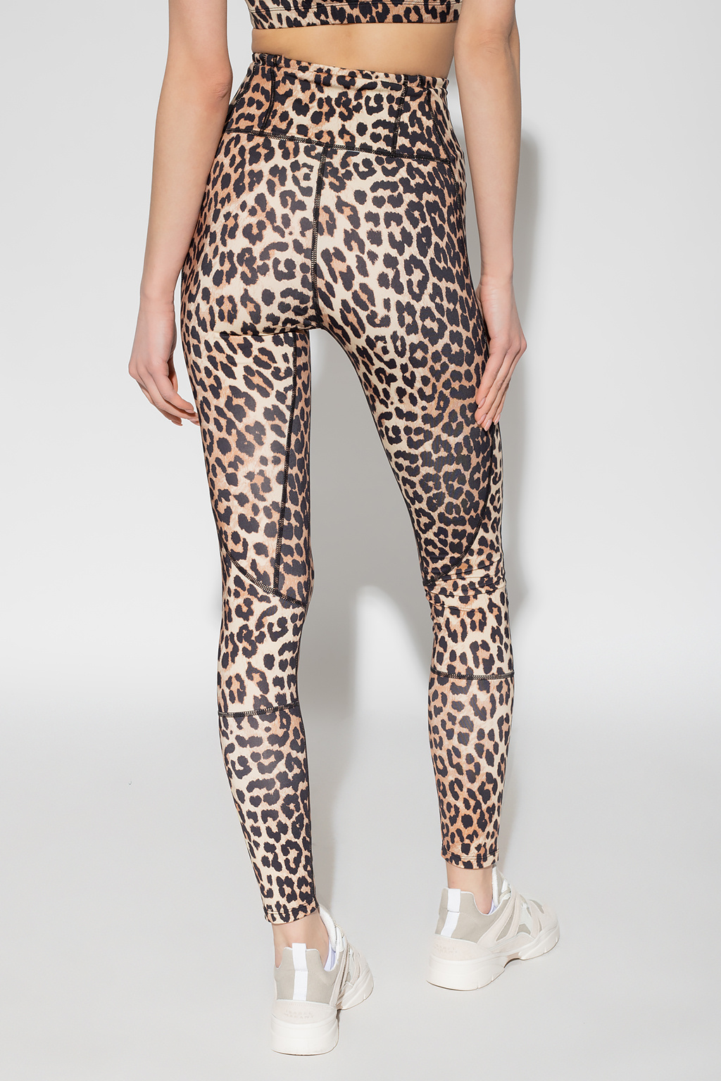 Ganni Leggings with animal motif