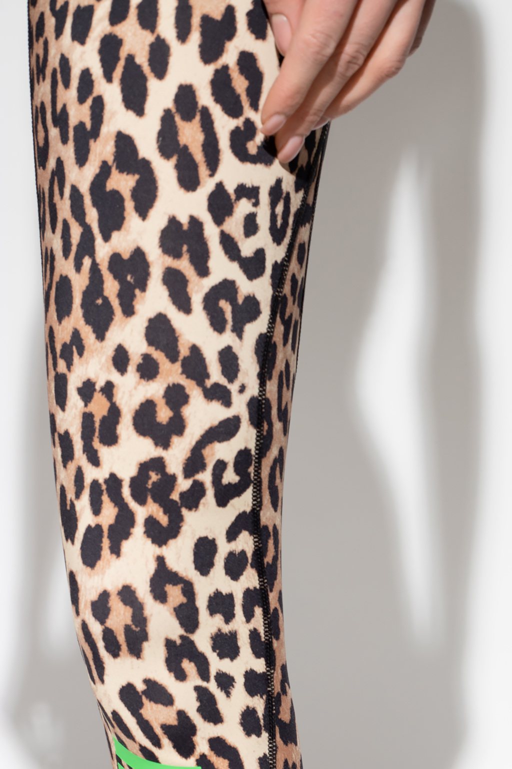 Ganni Leggings with animal motif