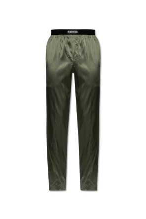 Parte inferior de pijama de seda