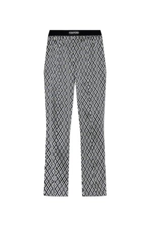 Silk pajama bottoms