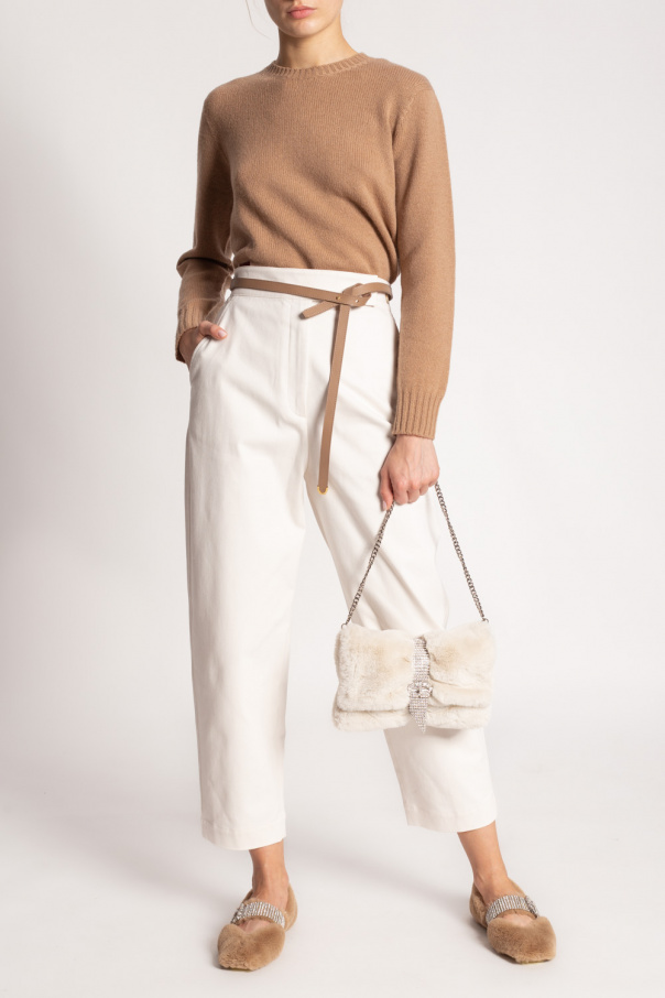 Agnona High-waisted trousers