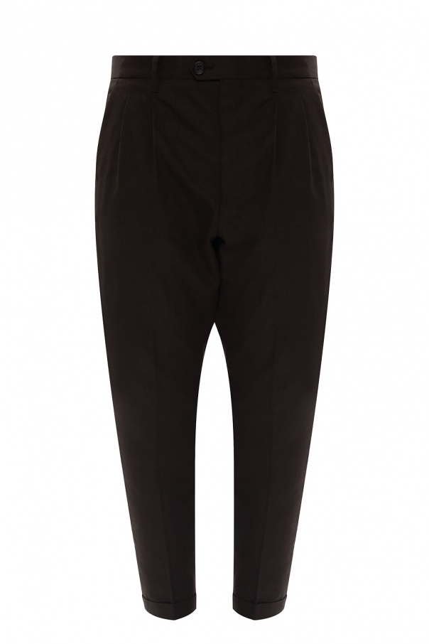 AllSaints ‘Tallis’ pleat-front slim trousers