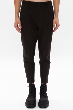 AllSaints ‘Tallis’ pleat-front slim trousers