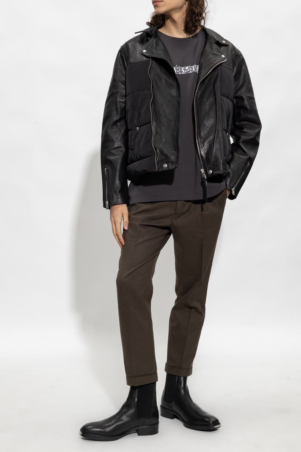 AllSaints ‘Tallis’ pleat-front trousers