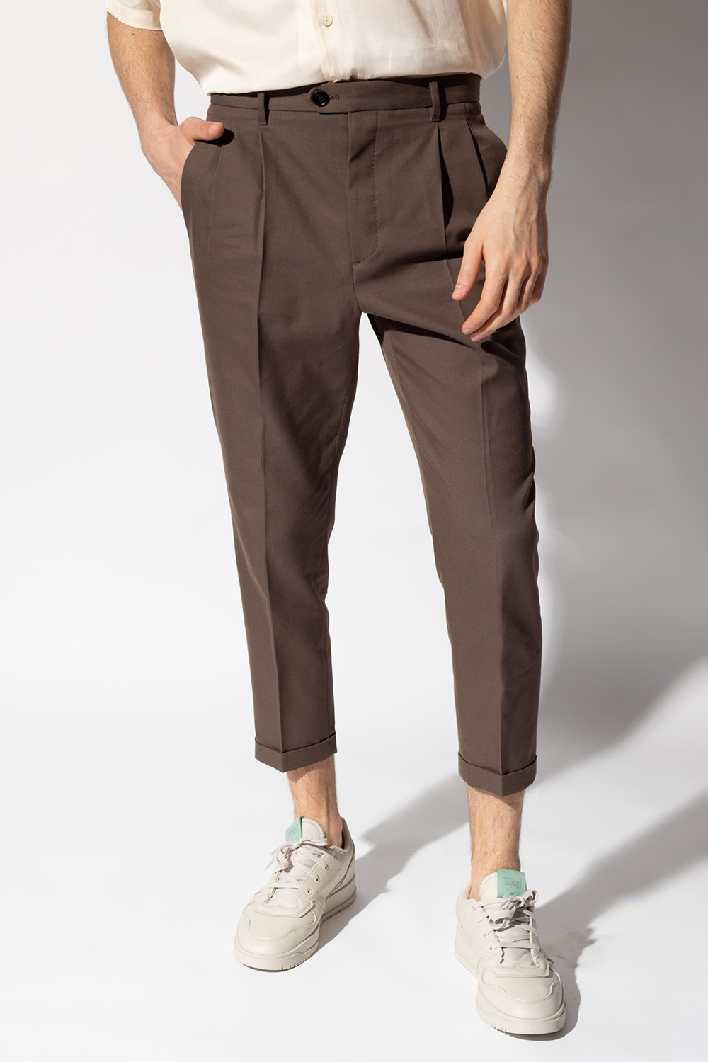 AllSaints 'Tallis' pleat-front trousers