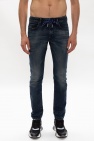 Diesel NAVY BLUE ‘Thommer-Jogg’ jeans