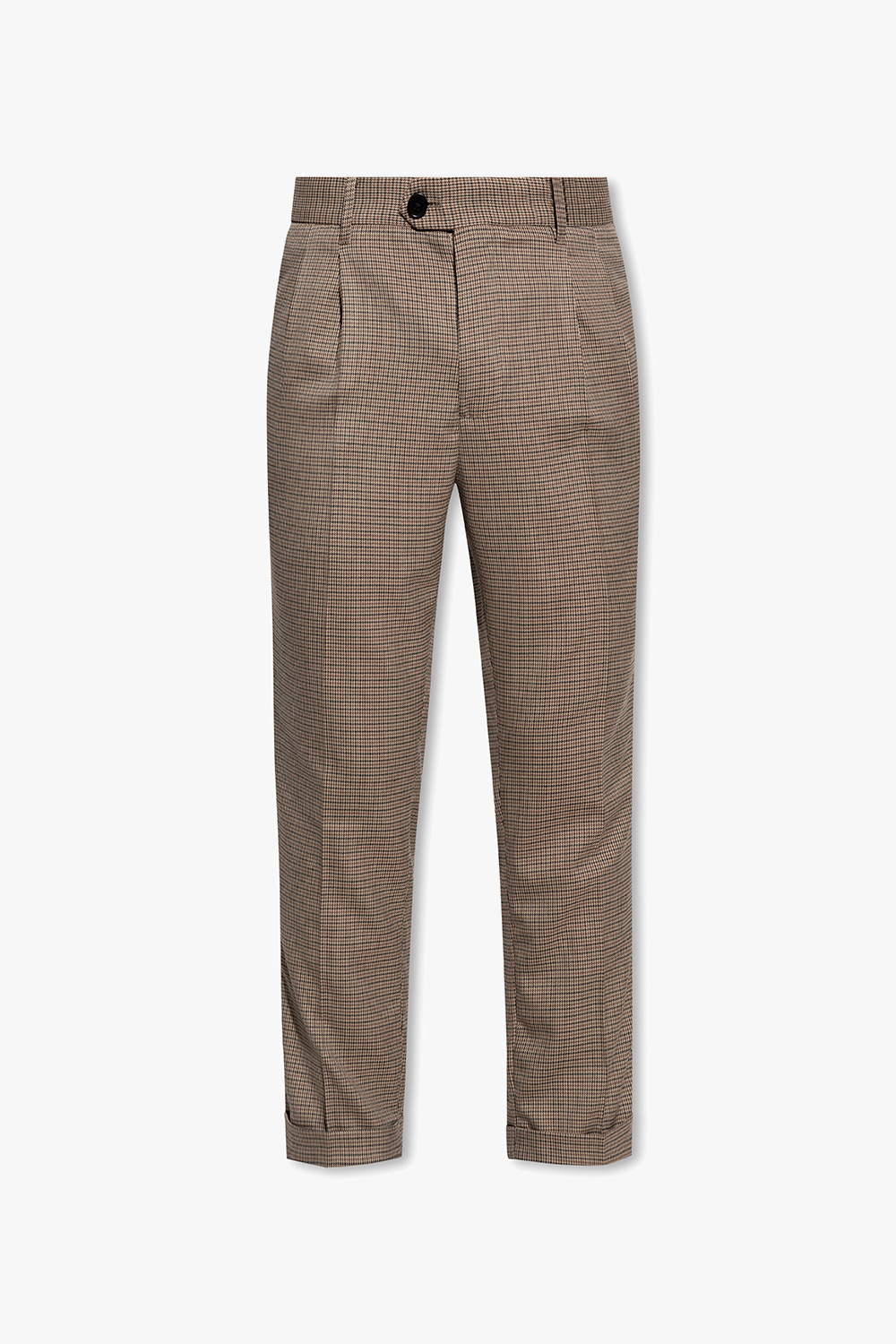 AllSaints ‘Tiber’ pleat-front wide trousers