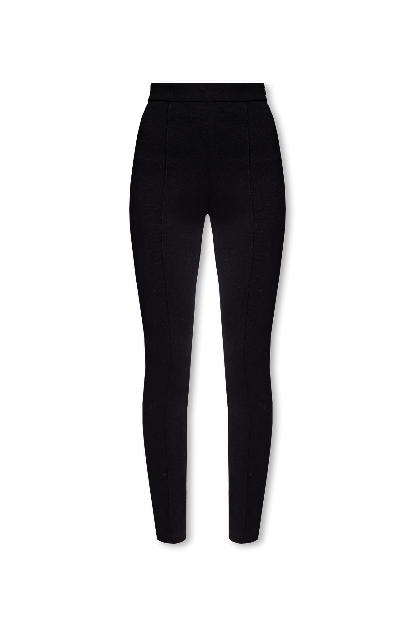 Balenciaga High Waisted leggings With Rear Logo in Black