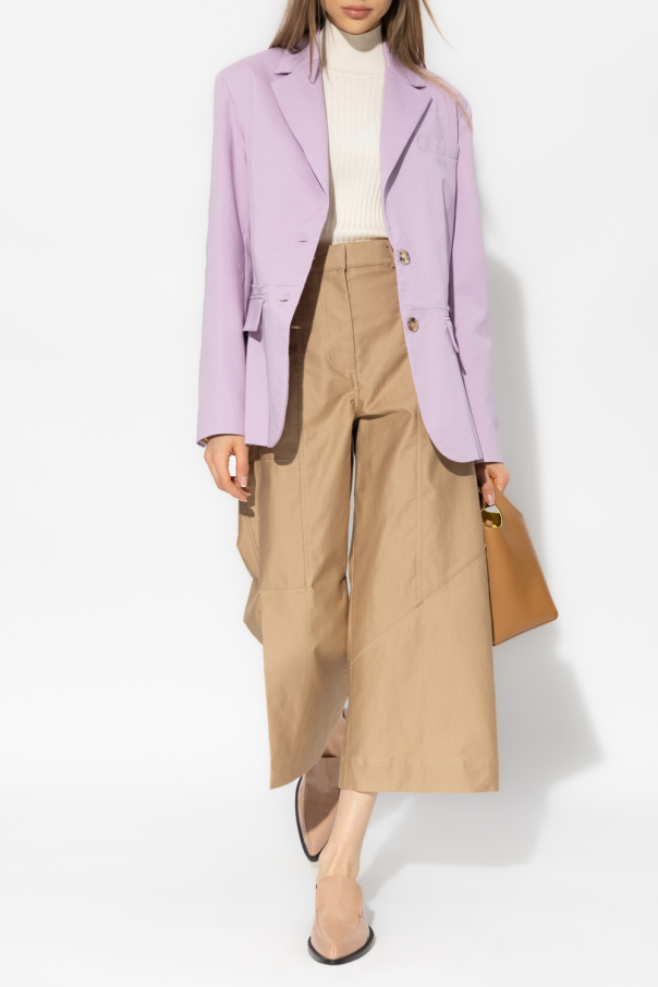 JW Anderson Cotton trousers with slits