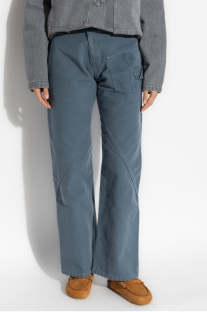 JW Anderson Vaqueros con logo