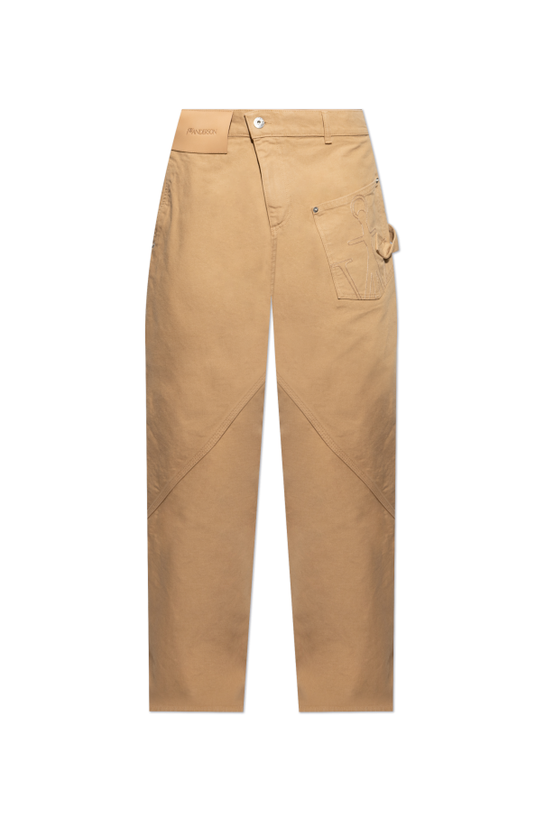Logo trousers od JW Anderson