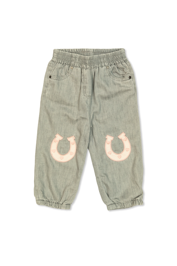 Stella McCartney Kids Jeans with logo