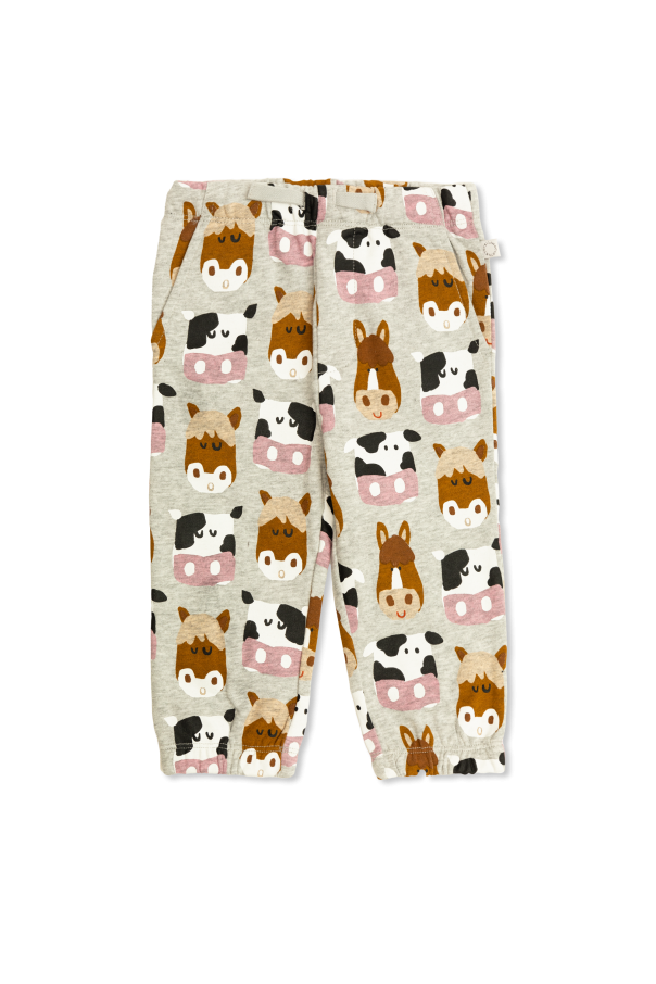 Stella McCartney Kids Printed joggers