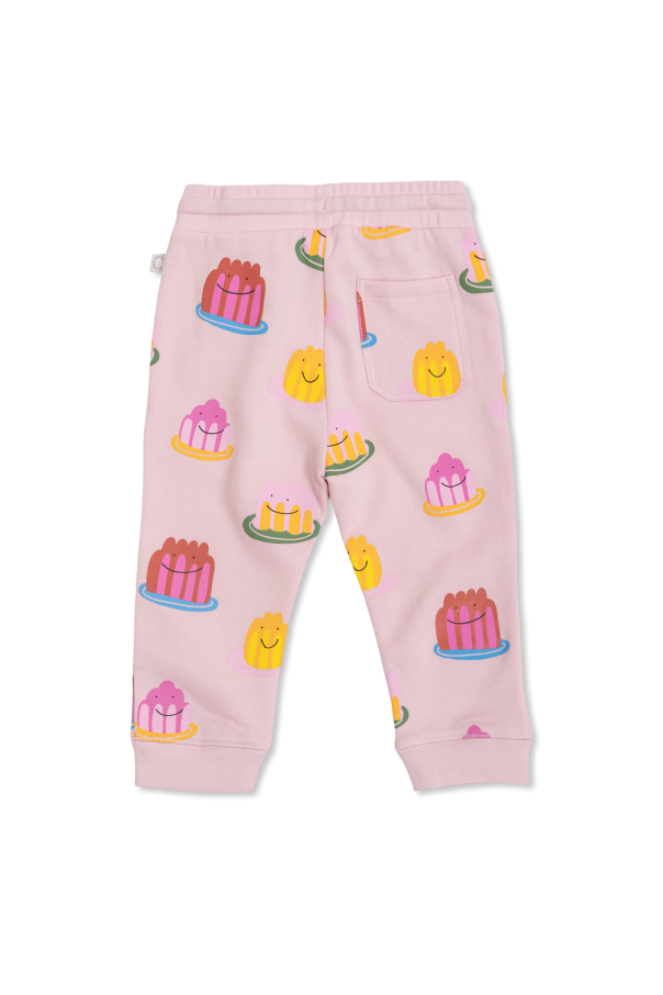 Stella McCartney Kids Sweatpants with colourful print