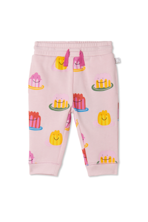 Sweatpants with colorful print