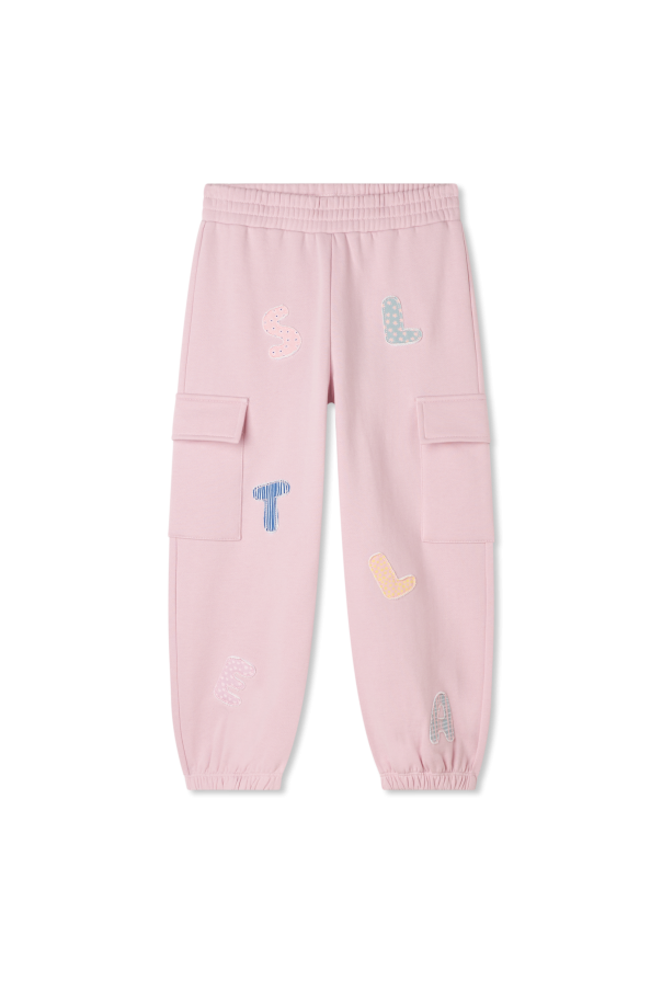 Sweatpants with logo od Stella McCartney Kids