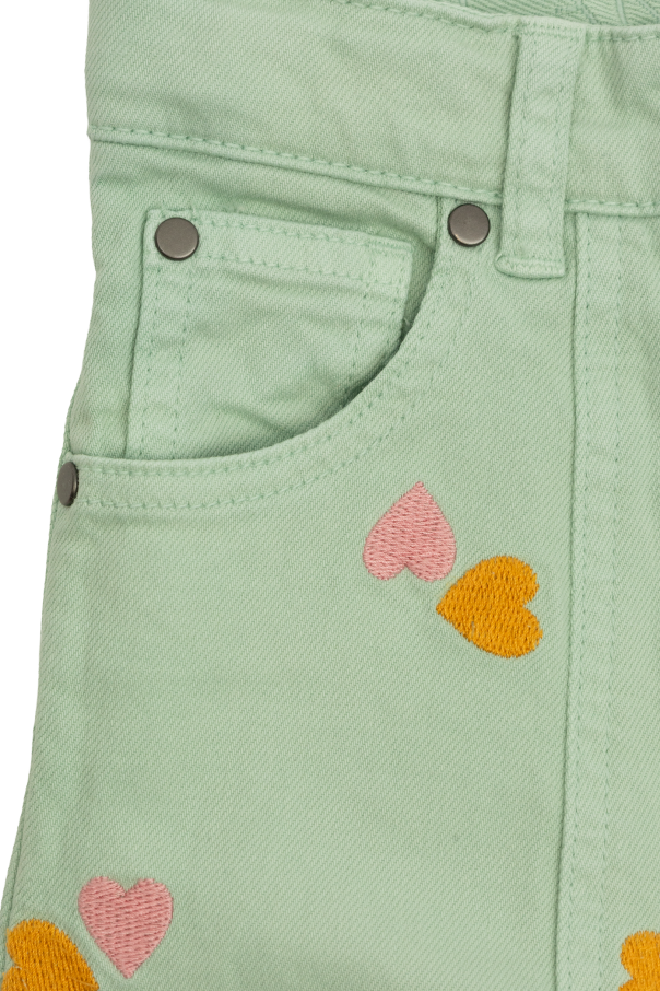 Stella McCartney Kids Vaqueros con bordado