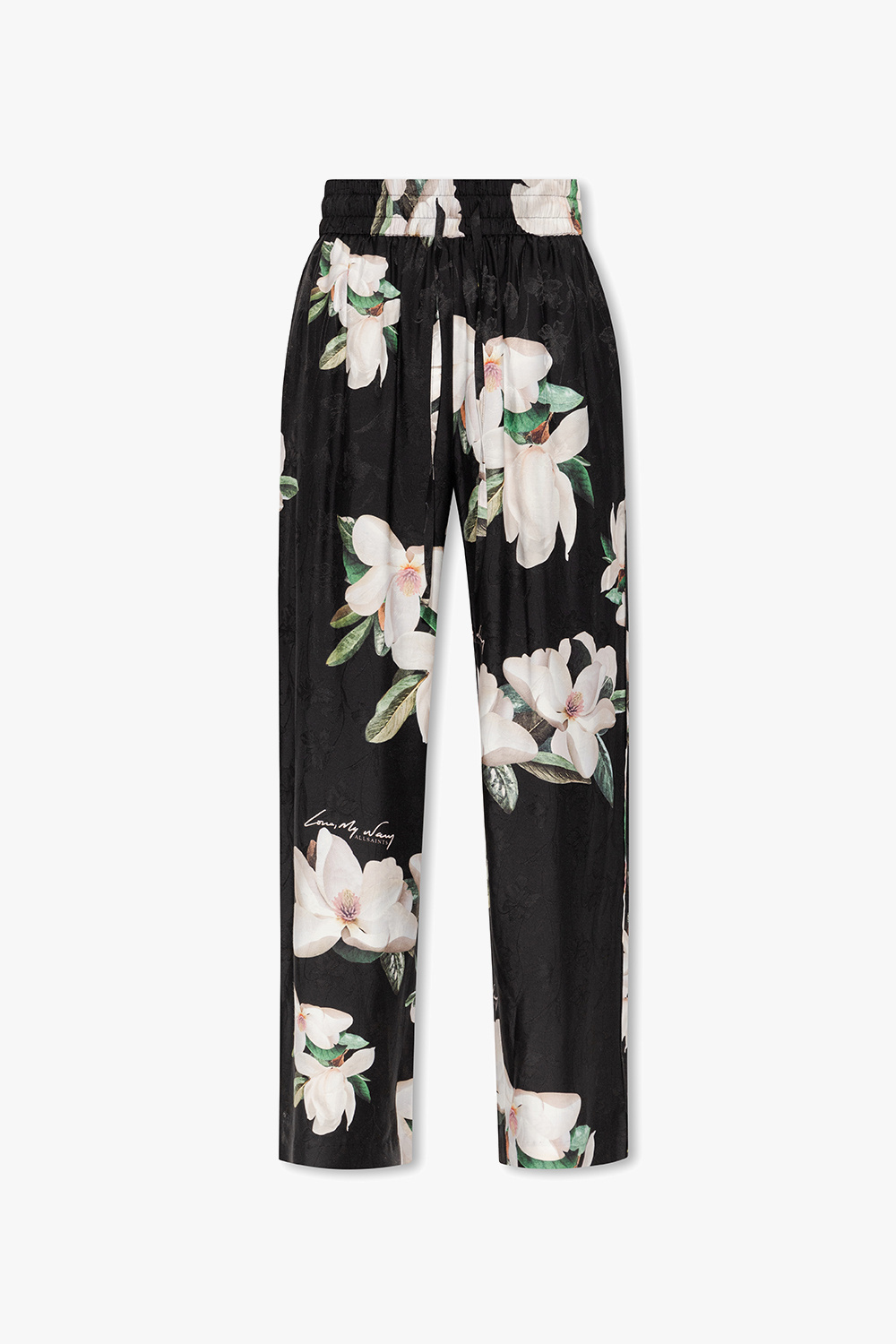 AllSaints ‘Tyler’ floral project trousers