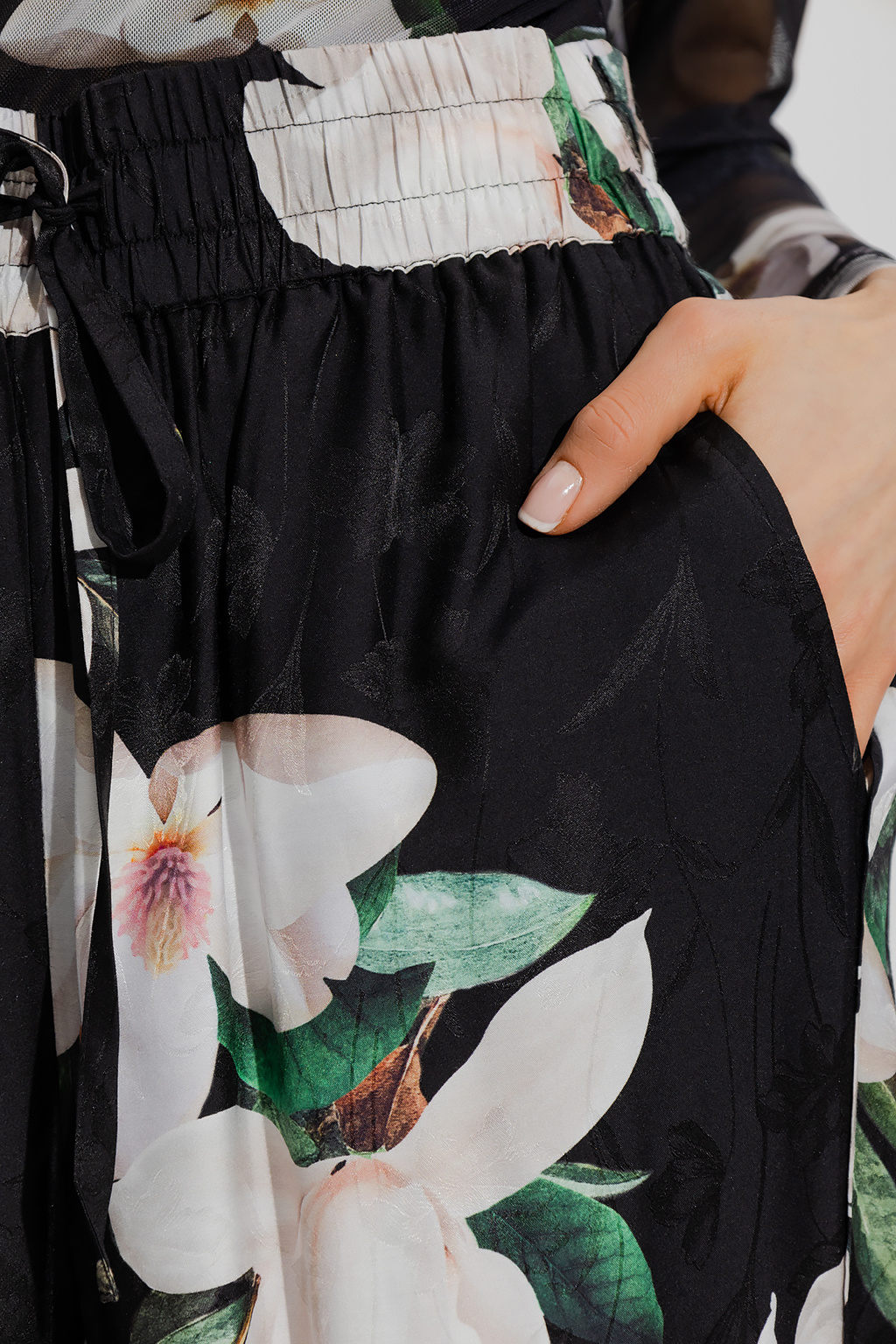AllSaints ‘Tyler’ floral project trousers