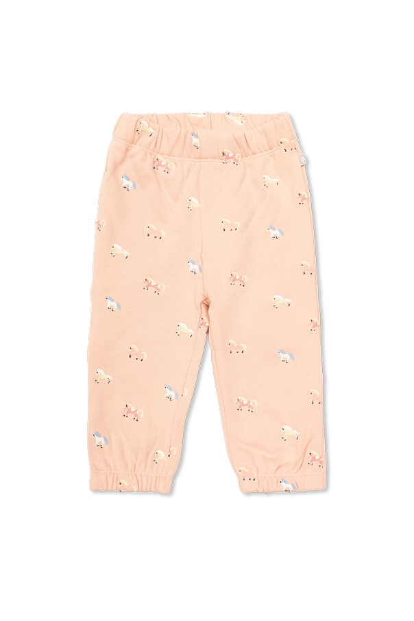 Sweatpants with colorful embroidery od Stella McCartney Kids