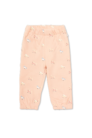 Pantalones de chándal con bordado de colores