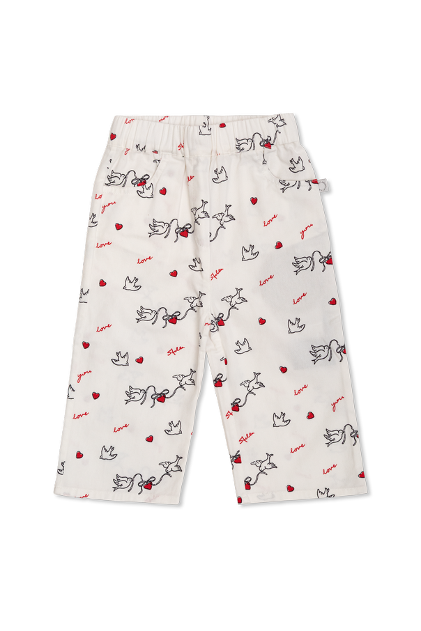 Trousers with print od Stella McCartney Kids