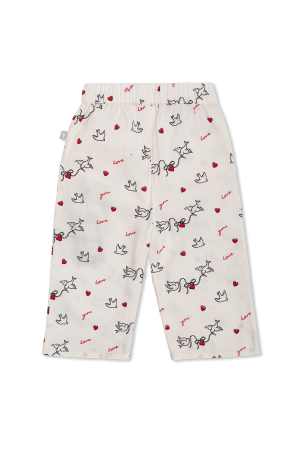 Stella McCartney Kids Spodnie z nadrukiem