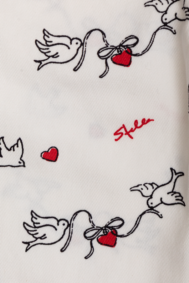 Stella McCartney Kids Spodnie z nadrukiem