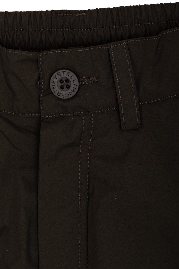 Stella McCartney Kids Pantalones cargo de ortalion