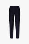 Etro Linen pleat-front trousers