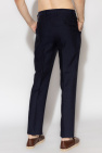 Etro Linen pleat-front trousers
