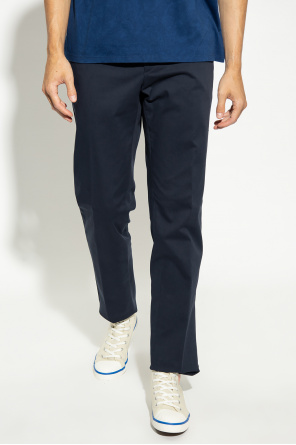 Etro Cotton pleat-front Wonder-jeans trousers