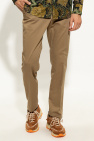 Etro Cotton pleat-front trousers