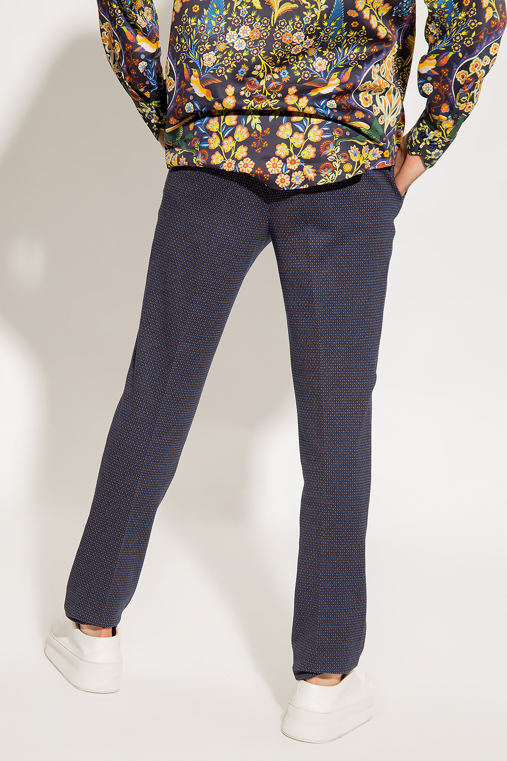 Etro Jacquard trousers